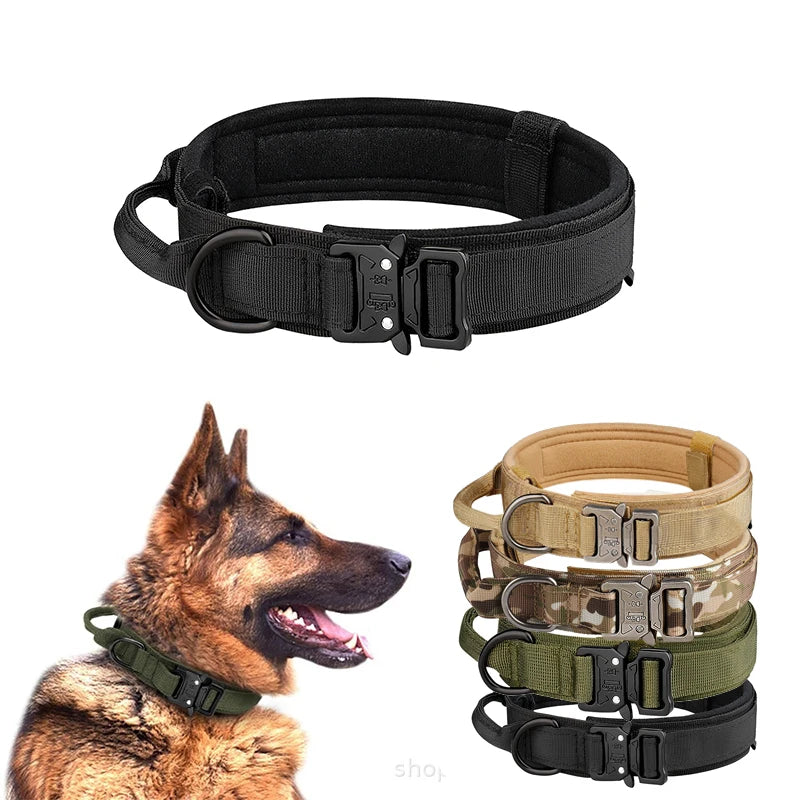 Outdoor tactical Leash Metal Buckle