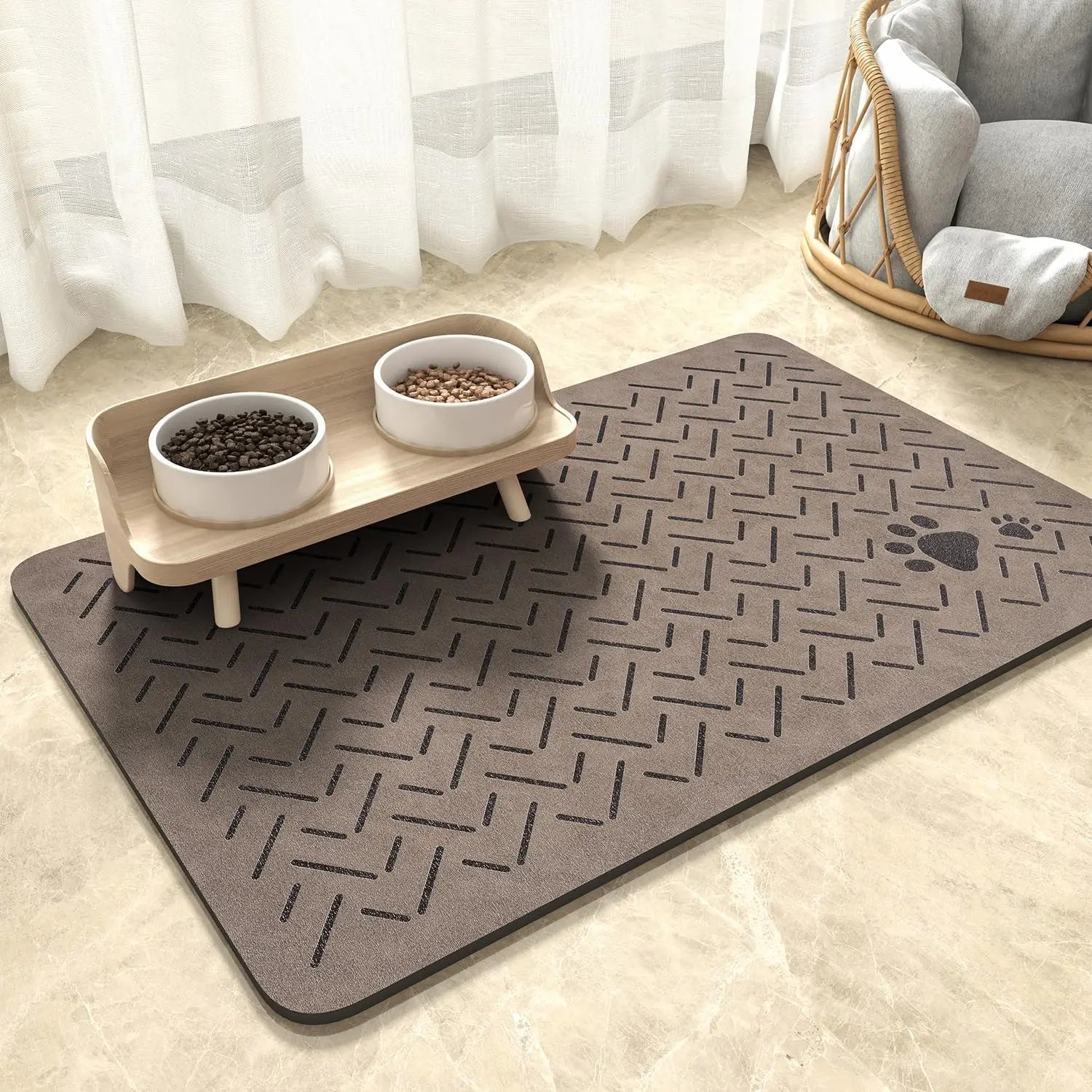 Absorbent Pet Feeding Mat