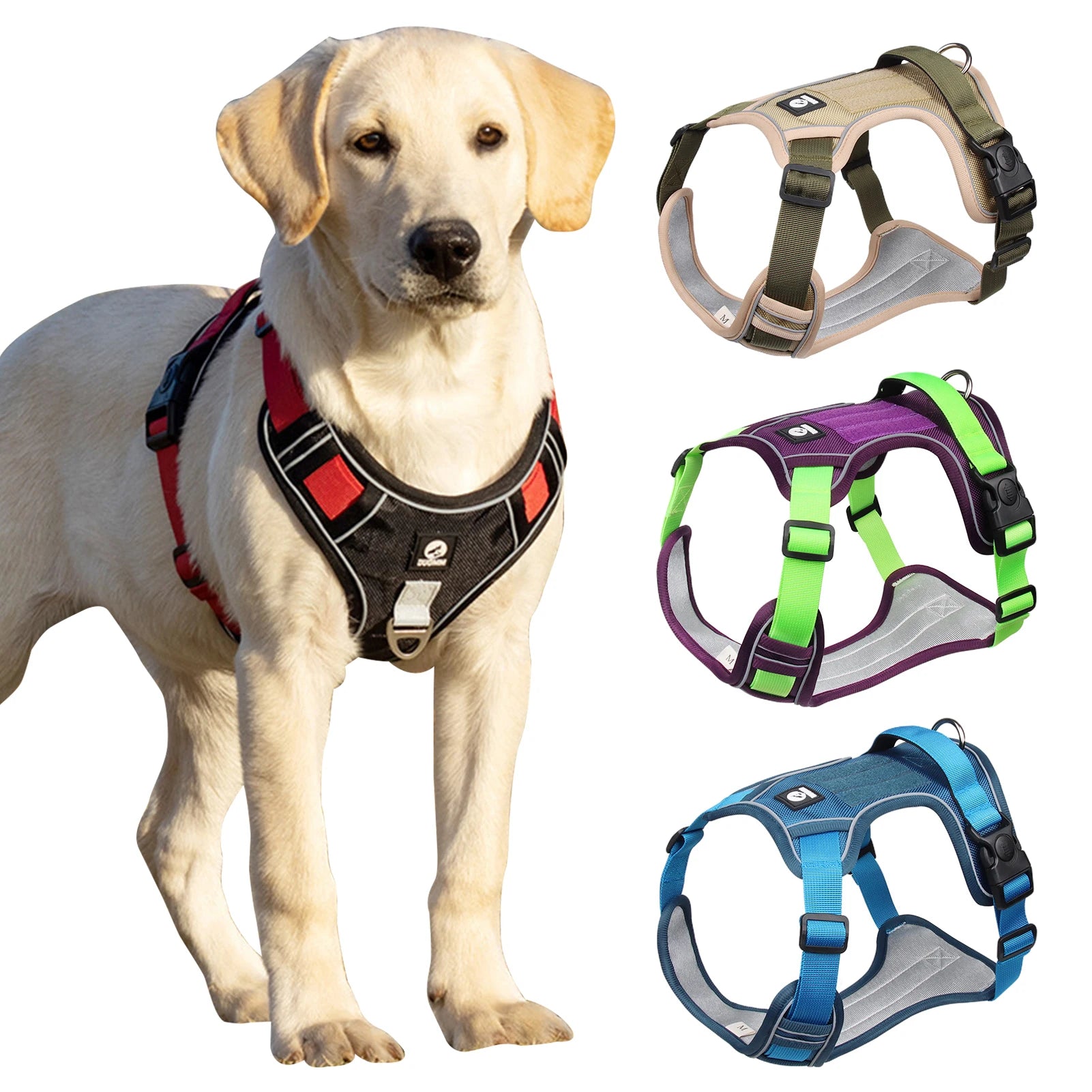 Waterproof Reflective Harness for Dogs