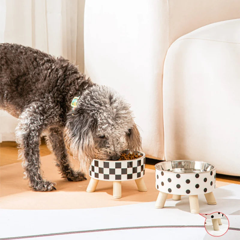 Anti-fall Stainless Steel Pet Bowl