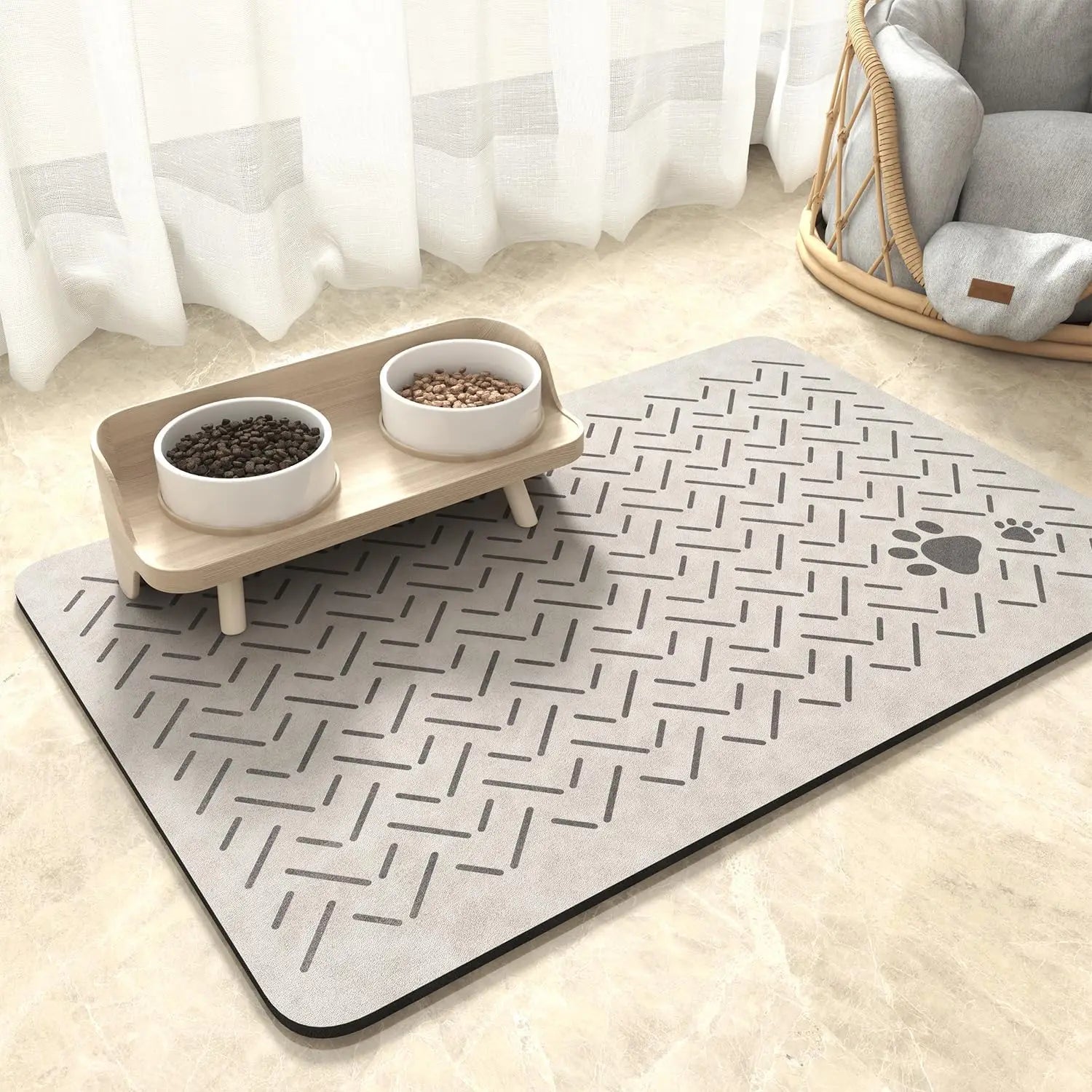 Absorbent Pet Feeding Mat