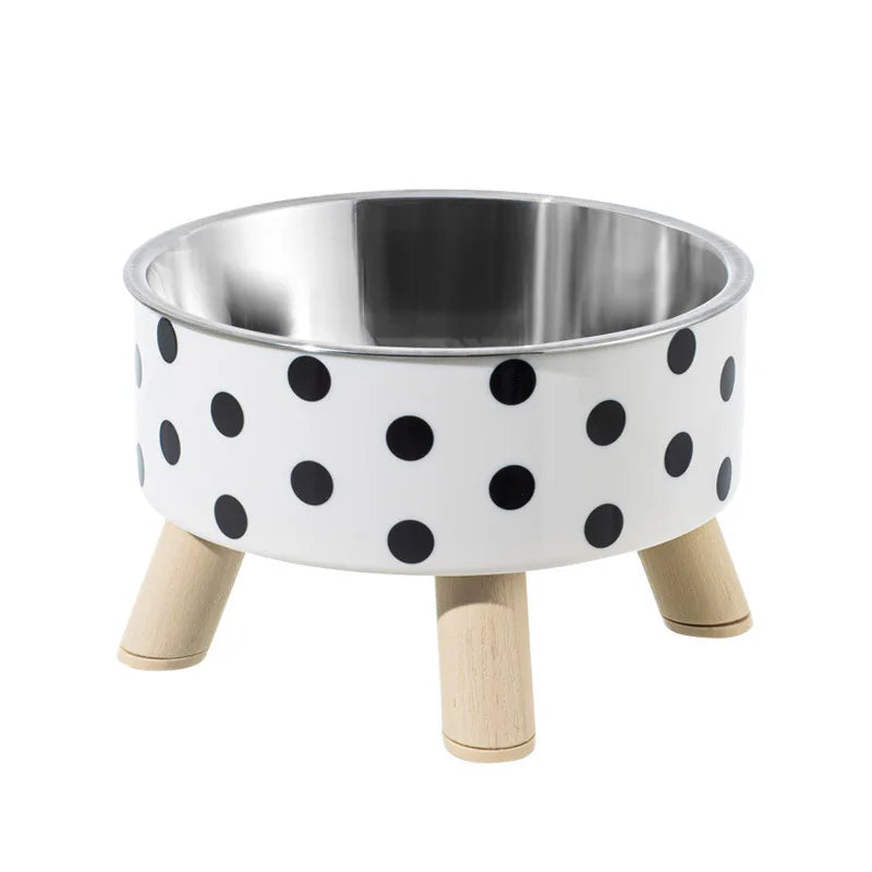 Anti-fall Stainless Steel Pet Bowl