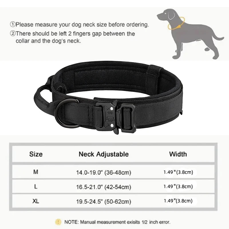 Outdoor tactical Leash Metal Buckle