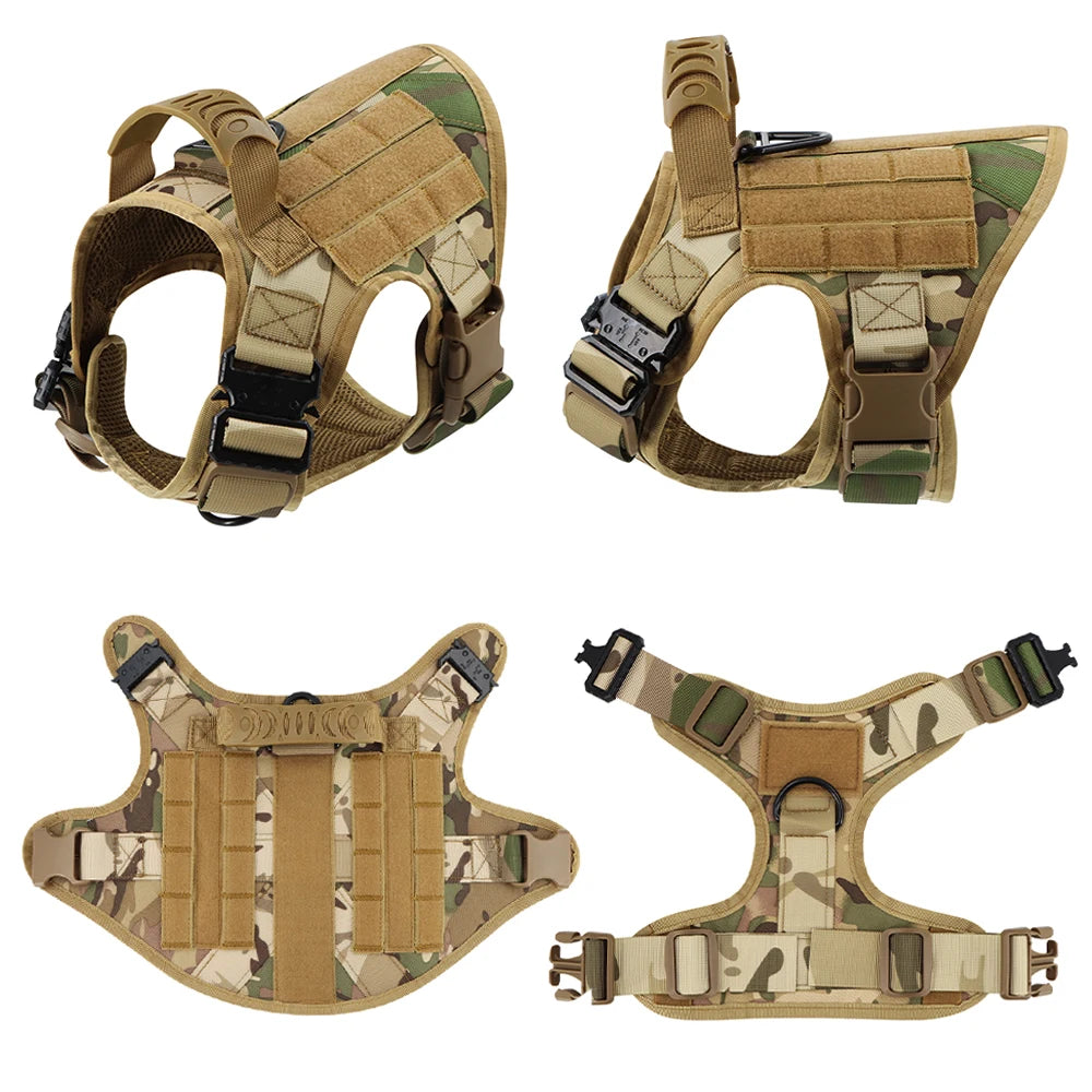 Military collar and tactical vest set