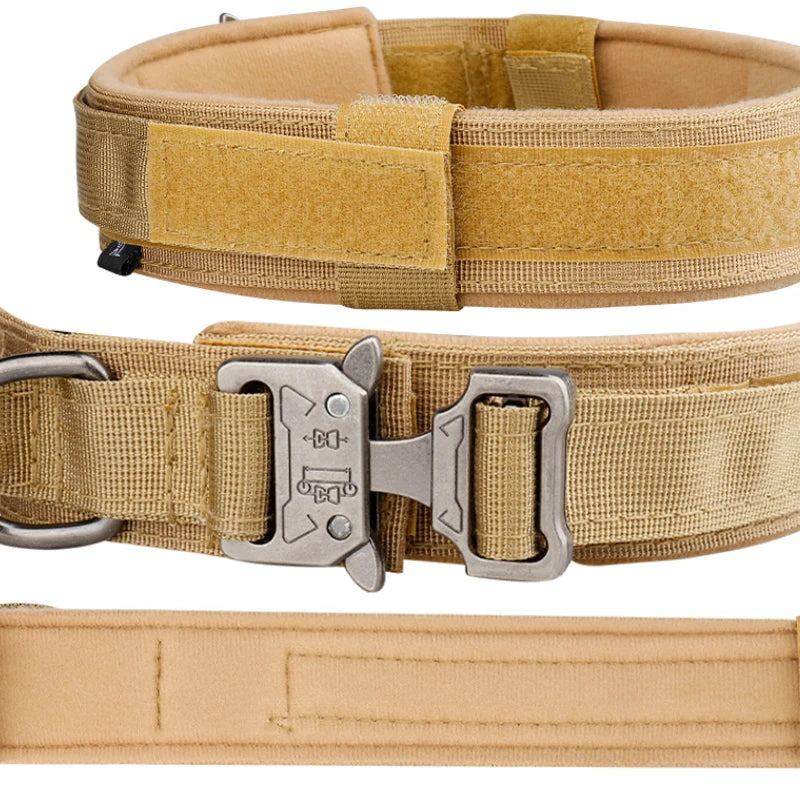 Outdoor tactical Leash Metal Buckle