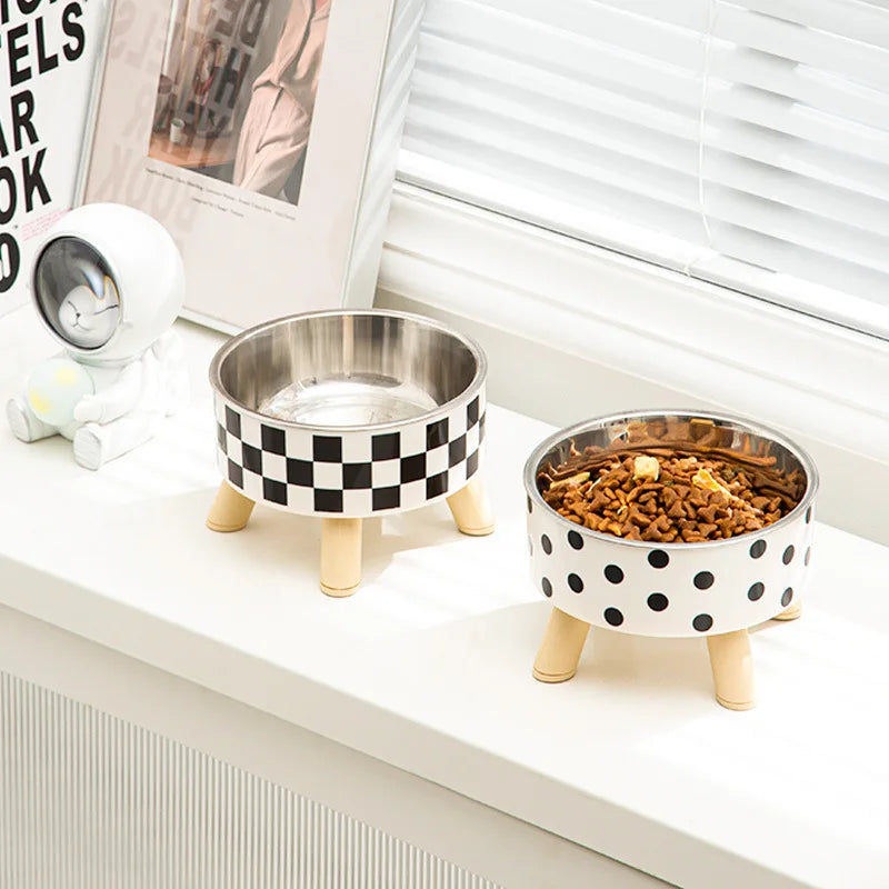 Anti-fall Stainless Steel Pet Bowl